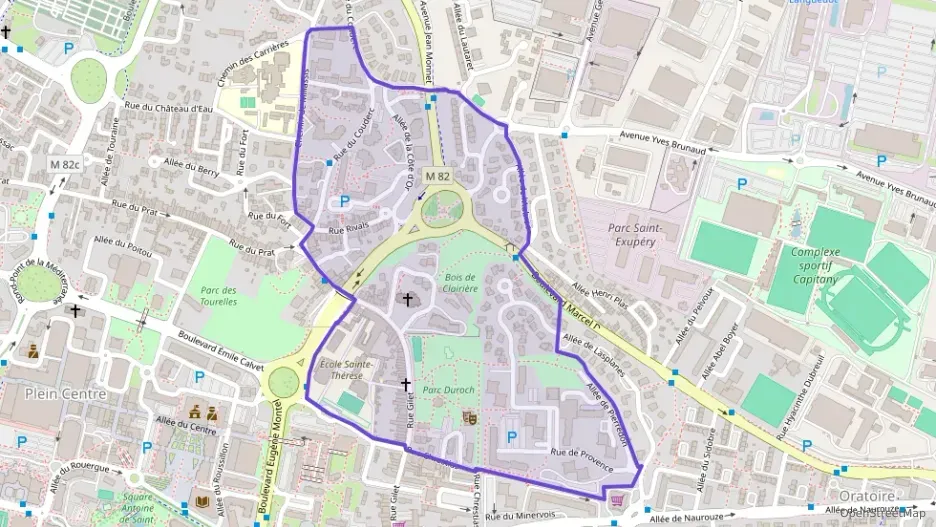 Appartement 80 m² quatre pièces à vendre à Colomiers