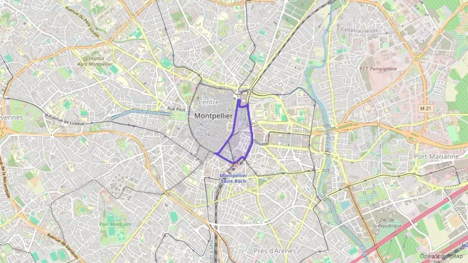 Appartement 93 m² quatre pièces à vendre à Montpellier