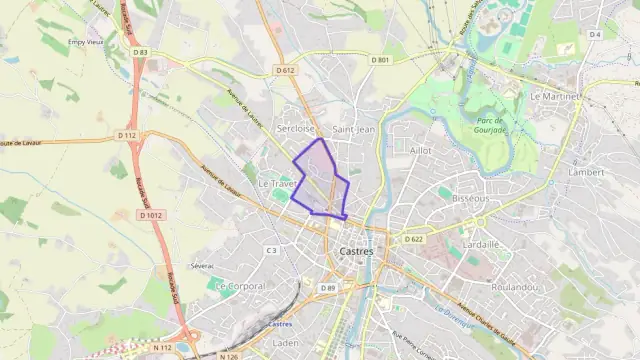 Appartement 80 m² trois pièces à vendre à Castres
