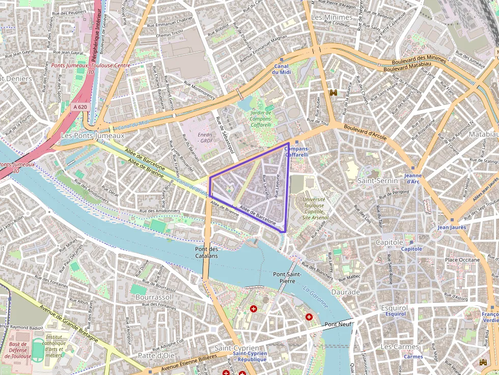 Appartement 69 m² deux pieces à vendre à Toulouse