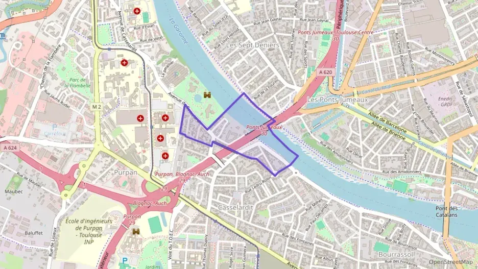 Appartement 70 m² quatre pièces à vendre à Toulouse Appartement 70 m² quatre pièces à vendre à Toulouse