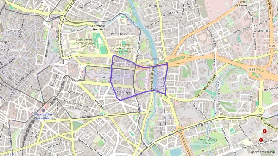 Appartement 49 m² deux pieces à vendre à Montpellier