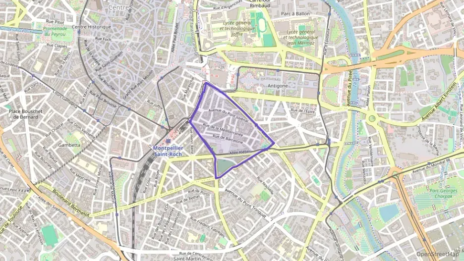 Appartement 74 m² trois pièces à vendre à Montpellier