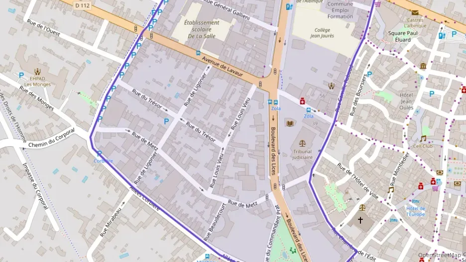 Appartement 45 m² deux pieces à vendre à Castres