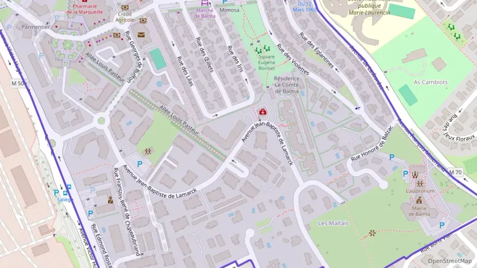 Appartement 69 m² quatre pièces à vendre à Balma