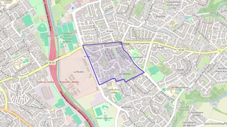 Appartement 69 m² quatre pièces à vendre à Balma