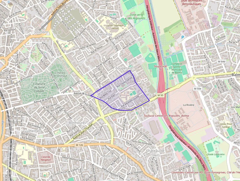 Appartement 46 m² trois pièces à vendre à Toulouse