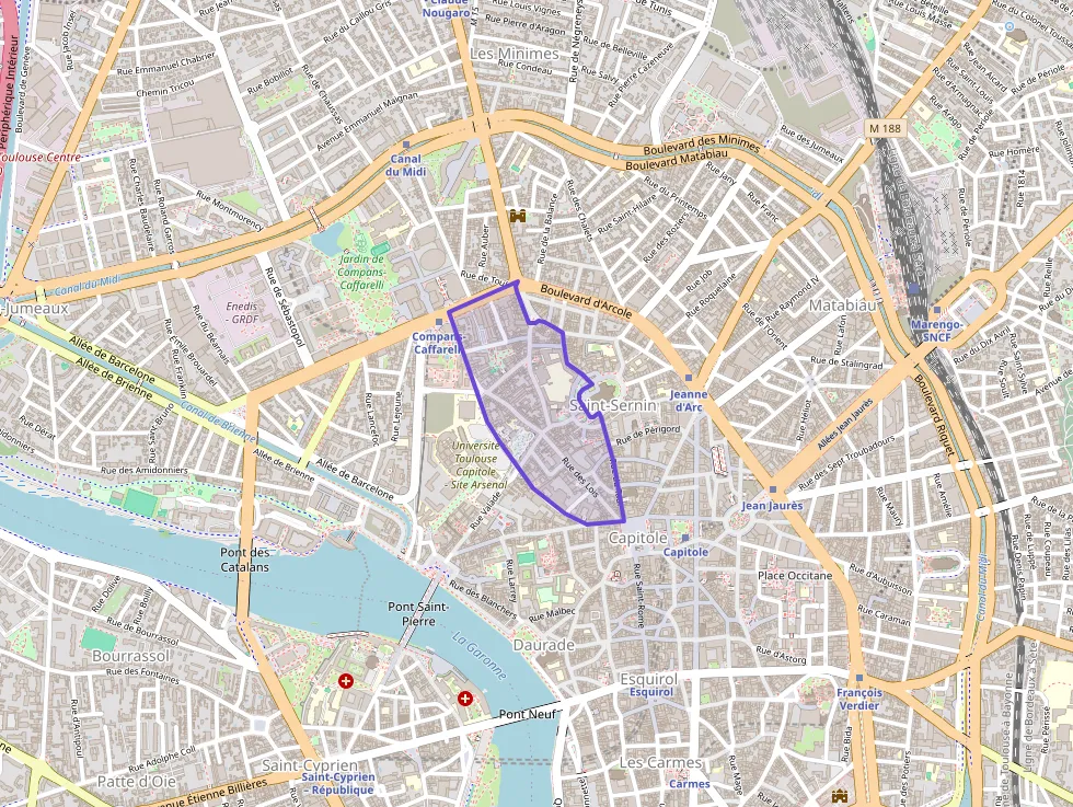 Appartement 35 m² une piece à vendre à Toulouse