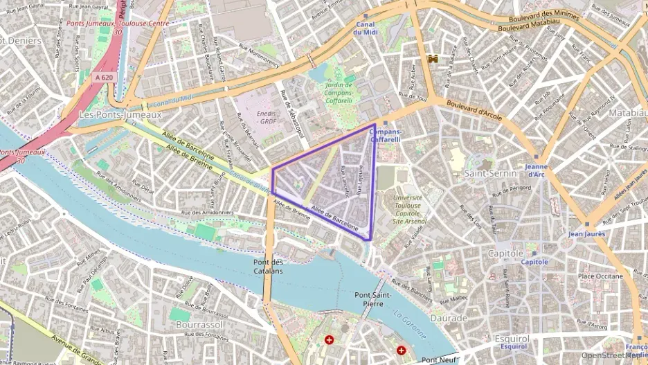 Appartement 39 m² deux pieces à vendre à Toulouse