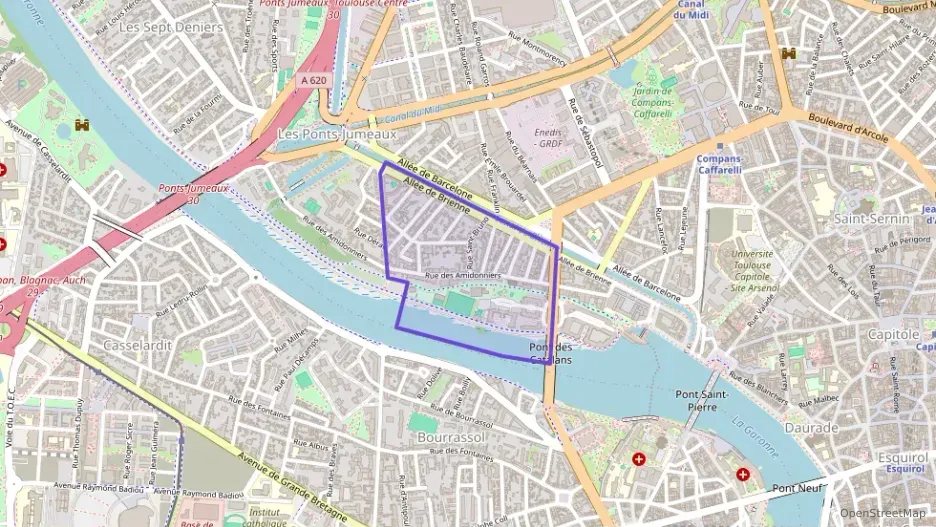 Appartement 40 m² une piece à vendre à Toulouse