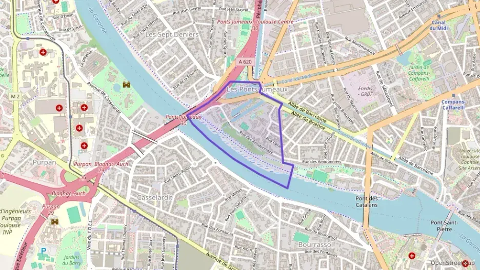 Appartement 32 m² une piece à vendre à Toulouse