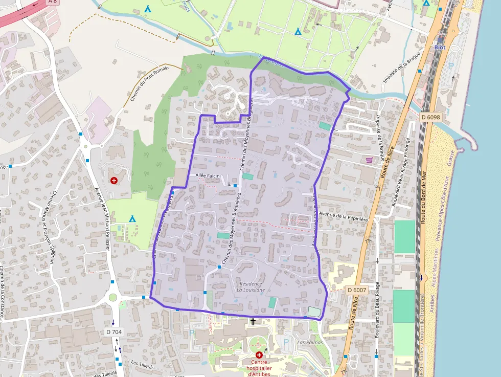 Appartement 58 m² trois pièces à vendre à Antibes