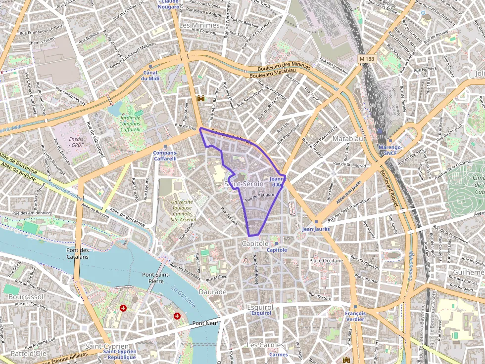 Appartement 49 m² deux pieces à vendre à Toulouse