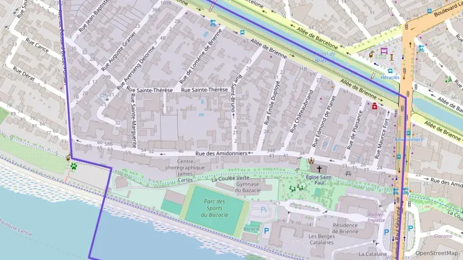 Appartement 46 m² deux pieces à vendre à Toulouse Appartement 46 m² deux pieces à vendre à Toulouse