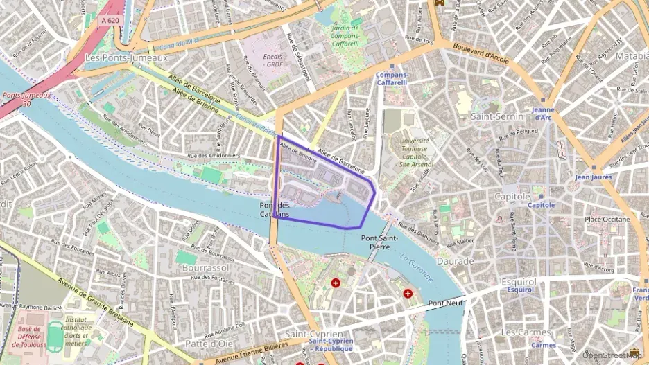 Appartement 49 m² trois pièces à vendre à Toulouse Appartement 49 m² trois pièces à vendre à Toulouse