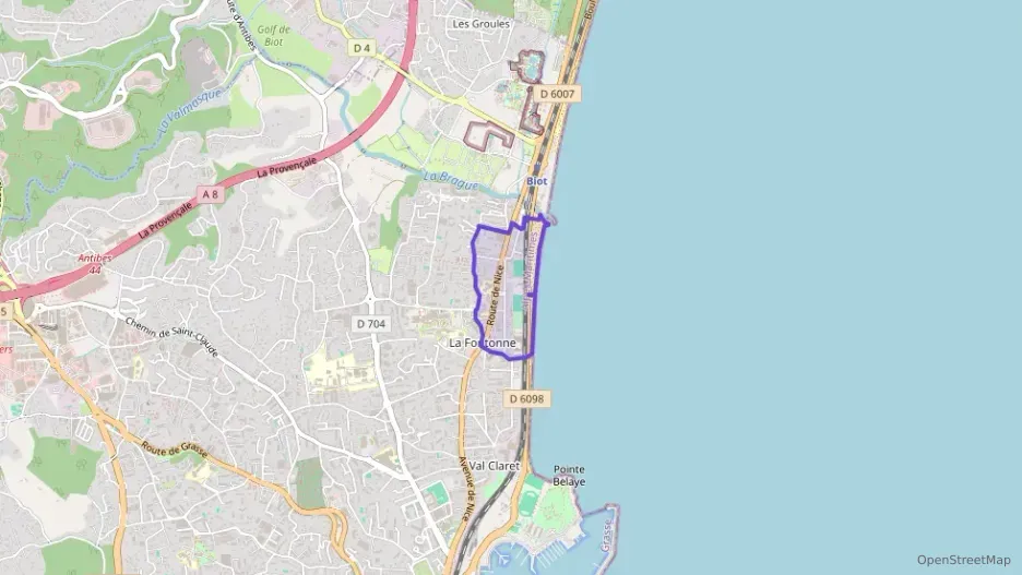 Appartement 28 m² deux pieces à vendre à Antibes