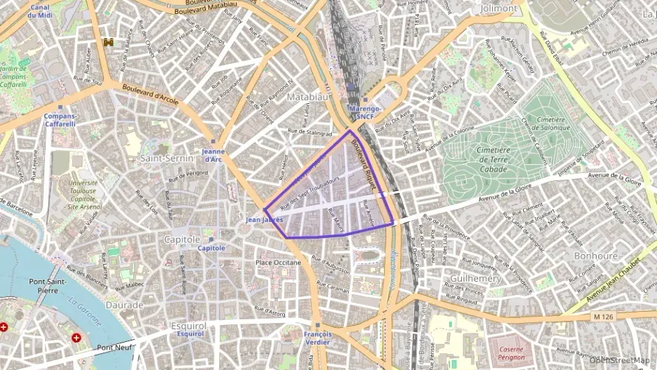 Appartement 28 m² une piece à vendre à Toulouse