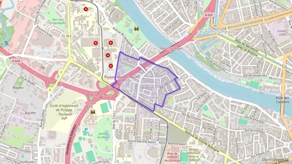 Appartement 70 m² trois pièces à vendre à Toulouse Appartement 70 m² trois pièces à vendre à Toulouse