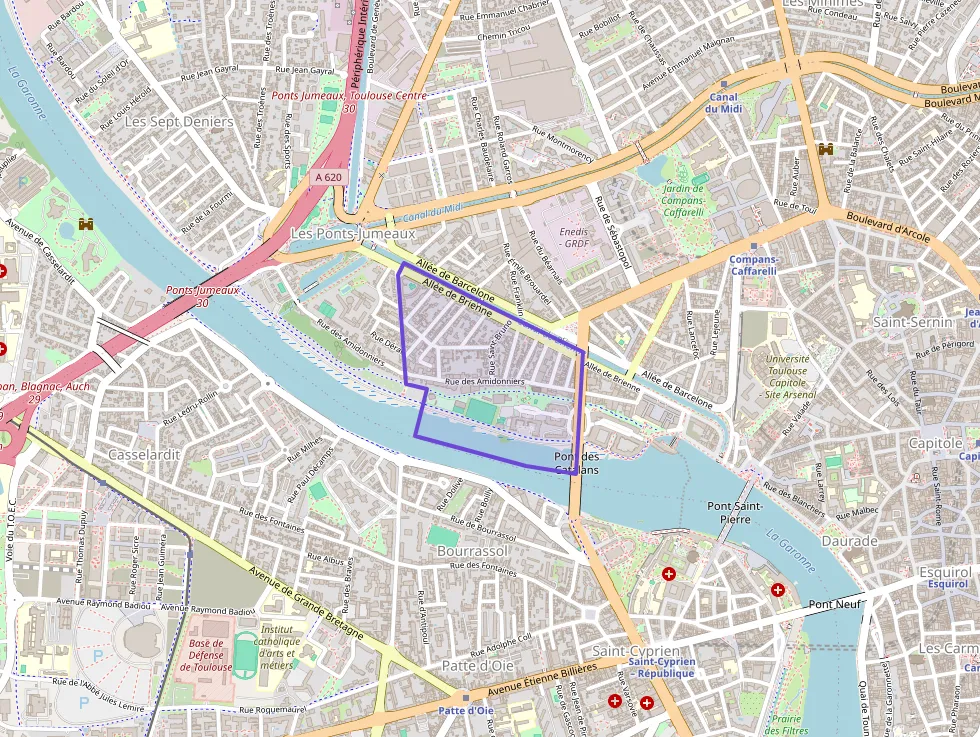 Appartement 53 m² trois pièces à vendre à Toulouse