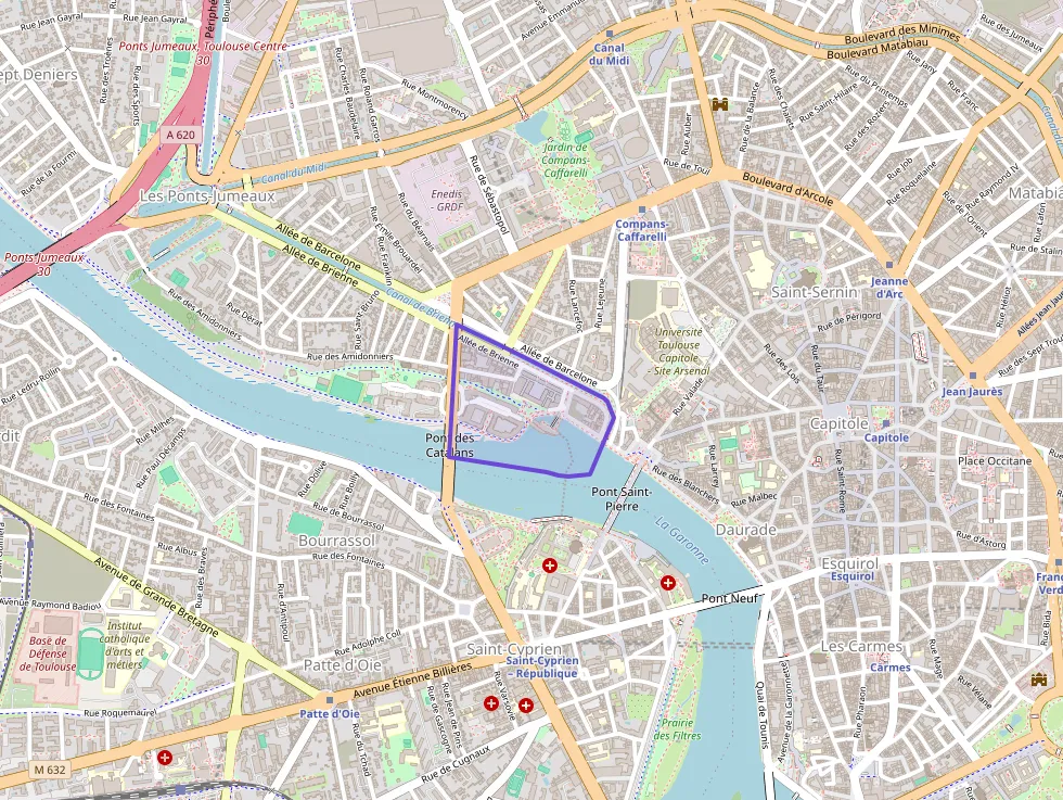 Appartement 25 m² une piece à vendre à Toulouse