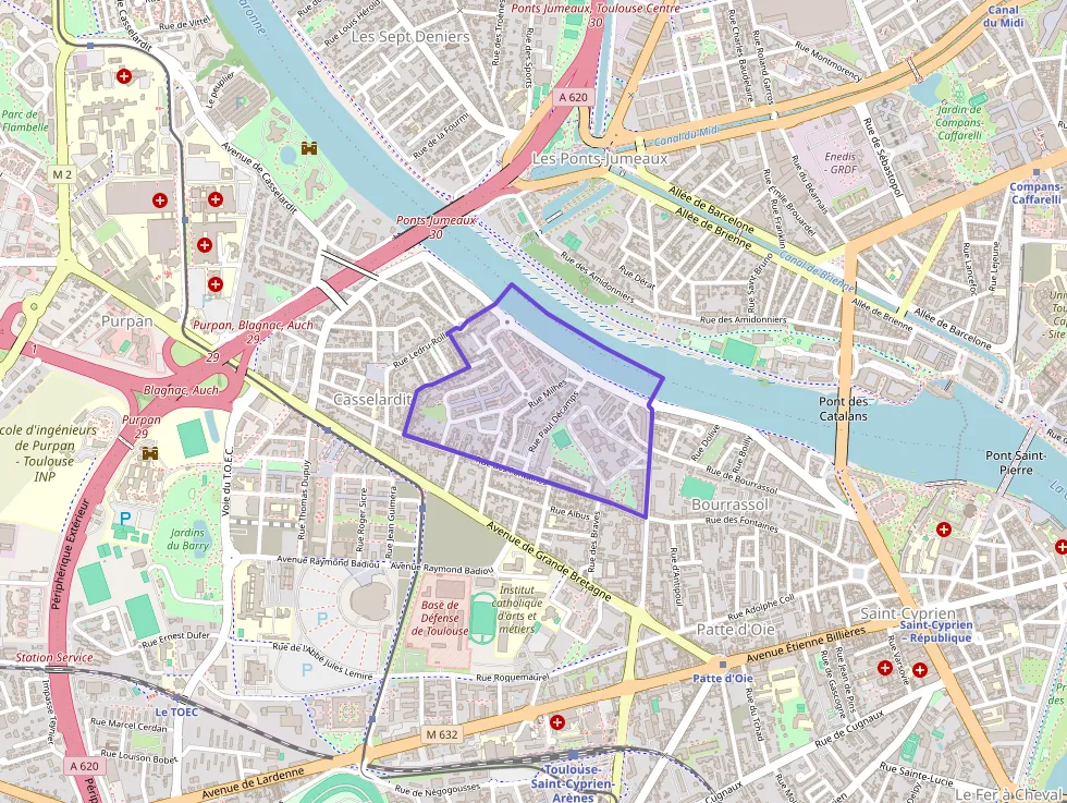 Appartement 78 m² trois pièces à vendre à Toulouse Appartement 78 m² trois pièces à vendre à Toulouse