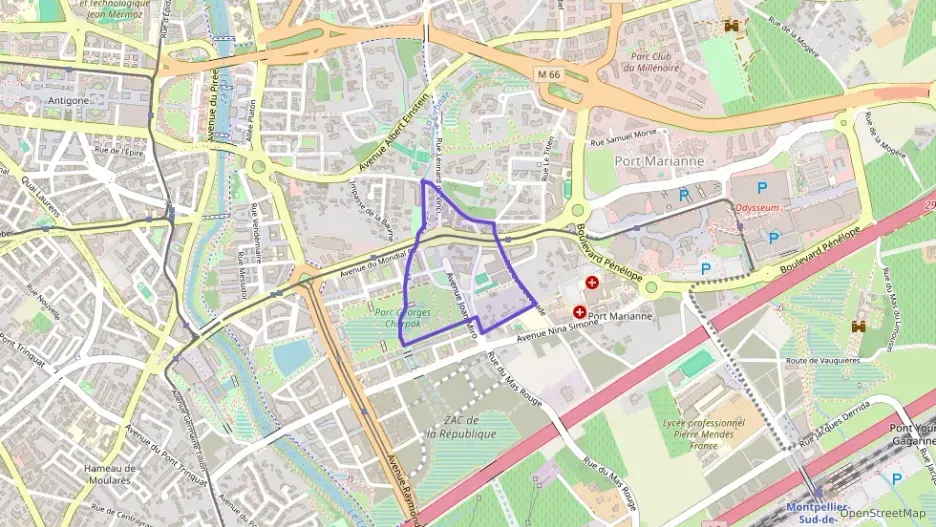 Appartement 44 m² deux pieces à vendre à Montpellier