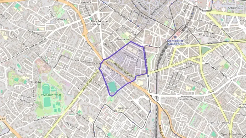 Appartement 35 m² une piece à vendre à Montpellier