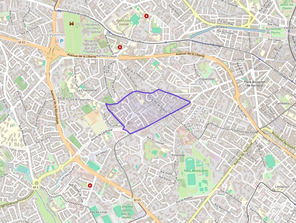 Appartement 63 m² quatre pièces à vendre à Montpellier