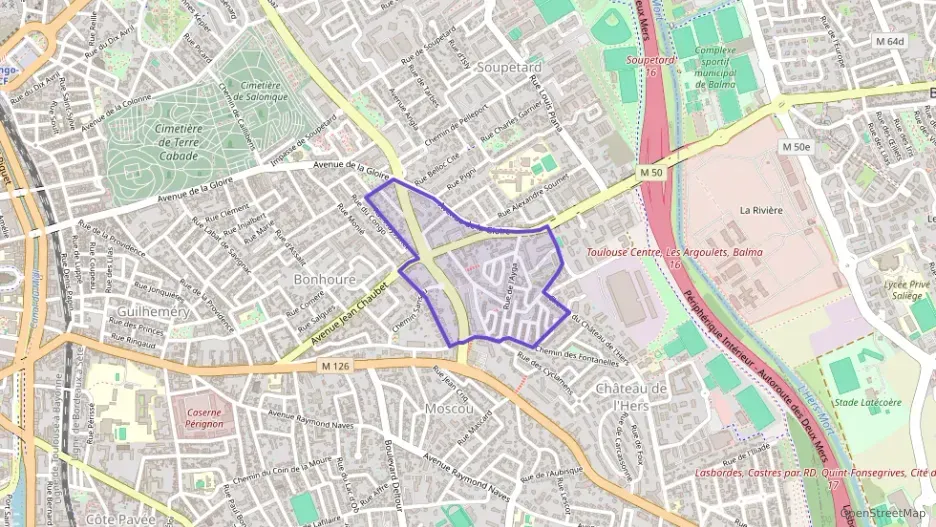 Appartement 80 m² trois pièces à vendre à Toulouse
