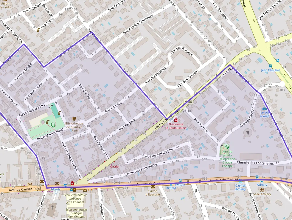 Appartement 43 m² deux pieces à vendre à Toulouse