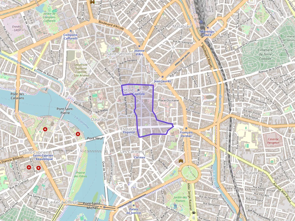 Appartement 68 m² quatre pièces à vendre à Toulouse