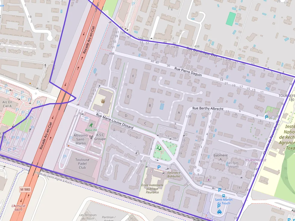 Appartement 64 m² trois pièces à vendre à Toulouse