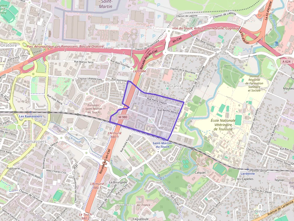 Appartement 64 m² trois pièces à vendre à Toulouse