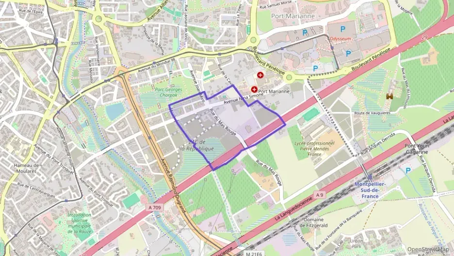 Appartement 45 m² deux pieces à vendre à Montpellier