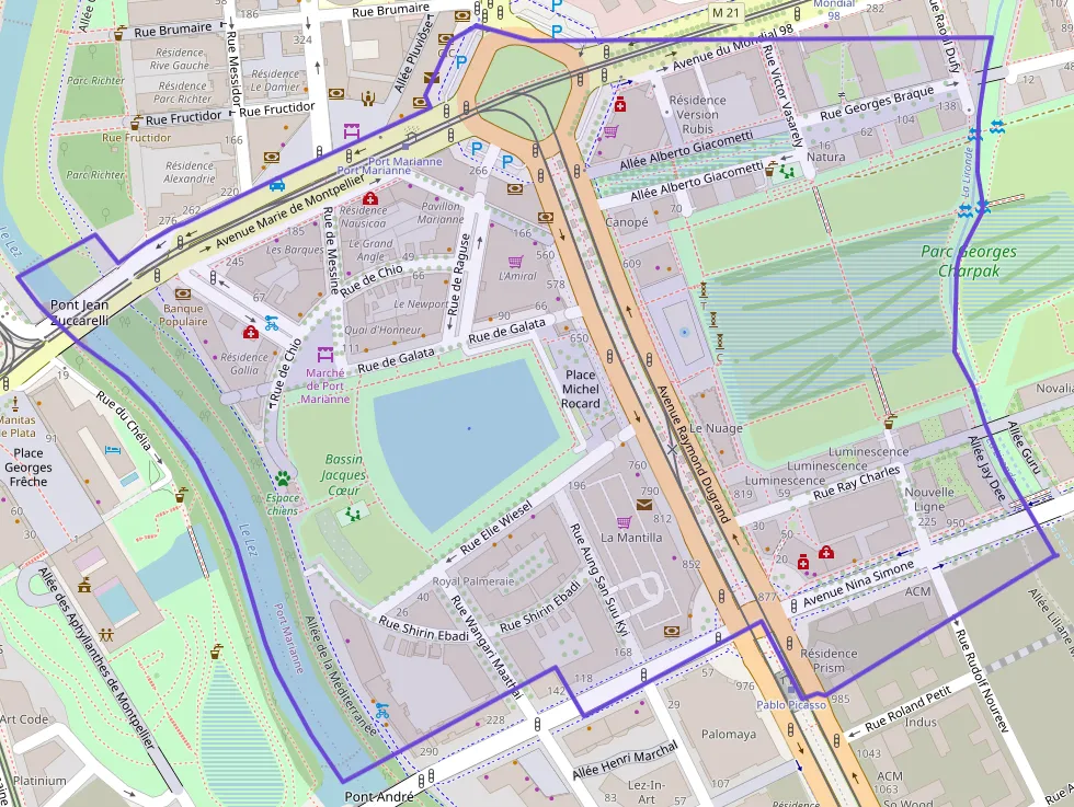 Appartement 76 m² trois pièces à vendre à Montpellier