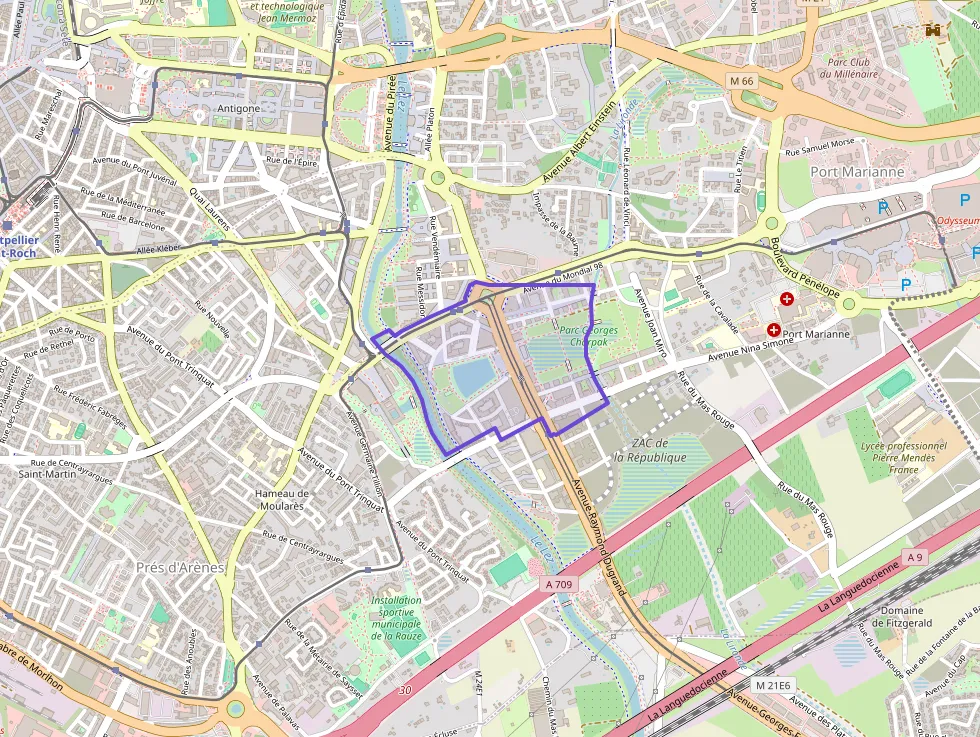 Appartement 76 m² trois pièces à vendre à Montpellier