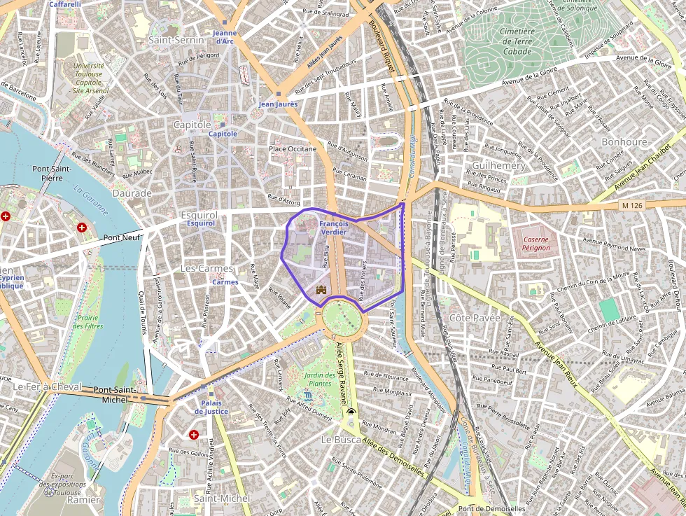 Appartement 23 m² deux pieces à vendre à Toulouse