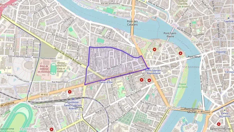Appartement 57 m² trois pièces à vendre à Toulouse
