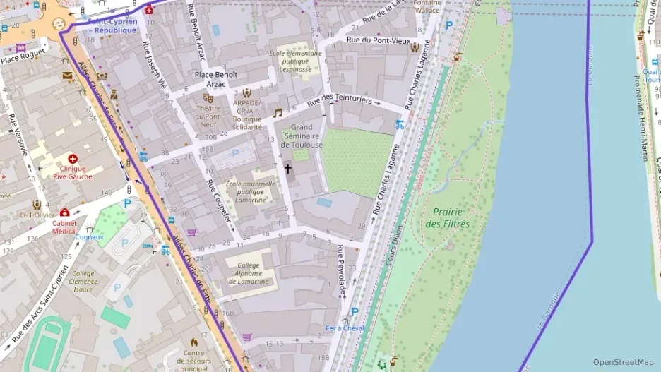 Appartement 60 m² deux pieces à vendre à Toulouse