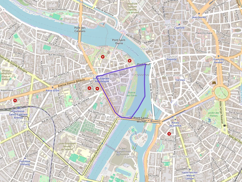 Appartement 60 m² deux pieces à vendre à Toulouse