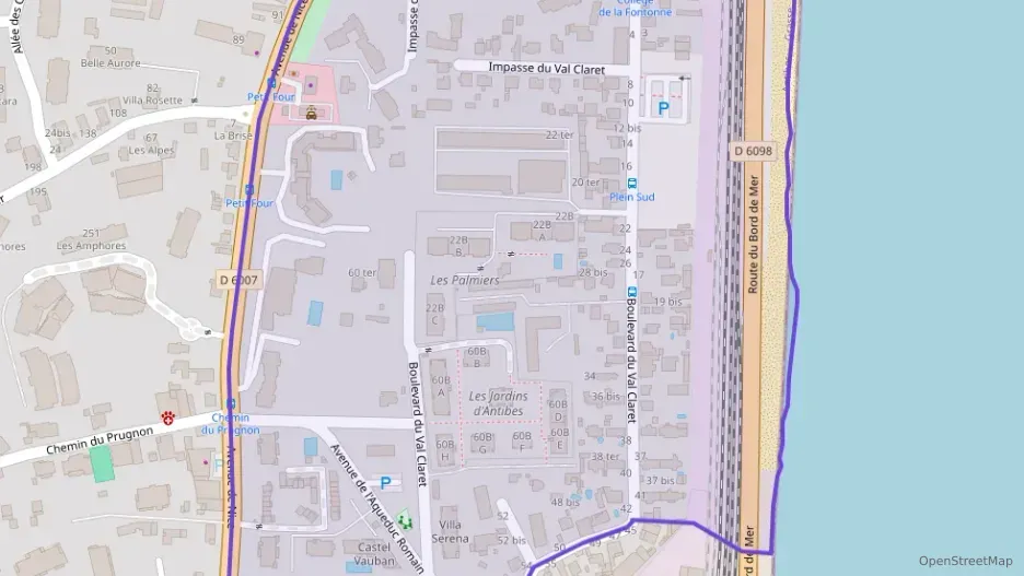 Appartement 38 m² deux pieces à vendre à Antibes