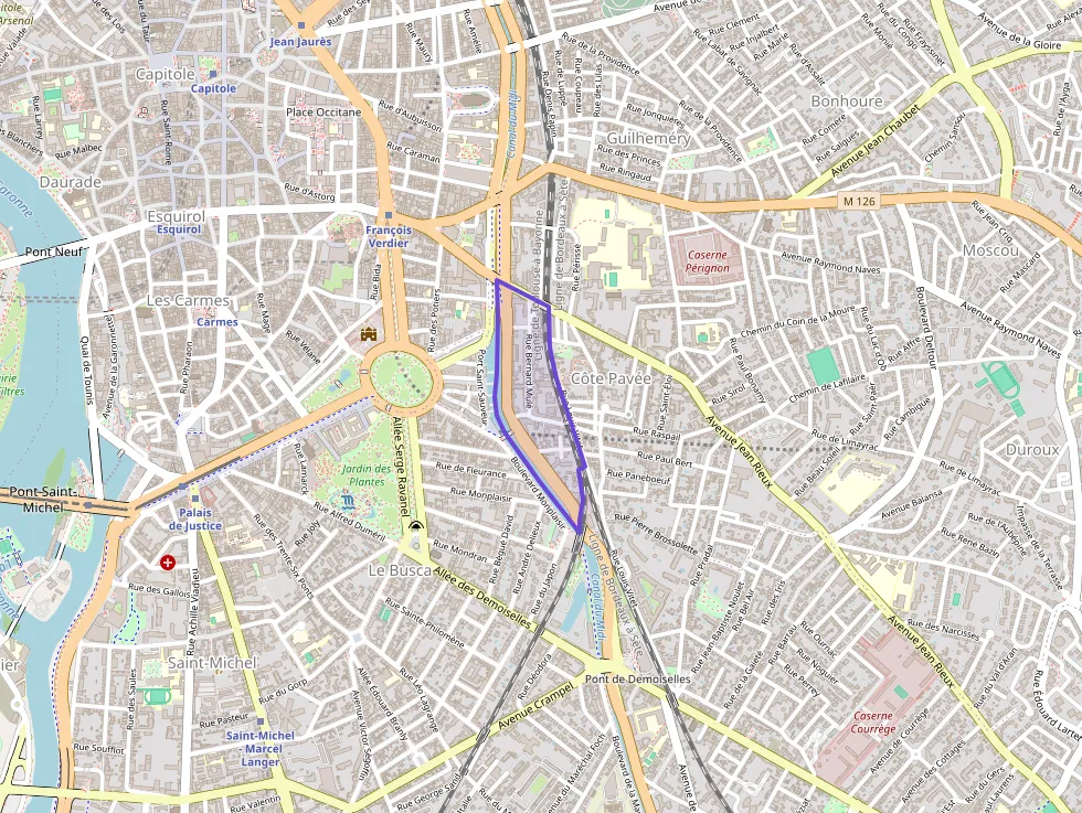 Appartement 42 m² deux pieces à vendre à Toulouse