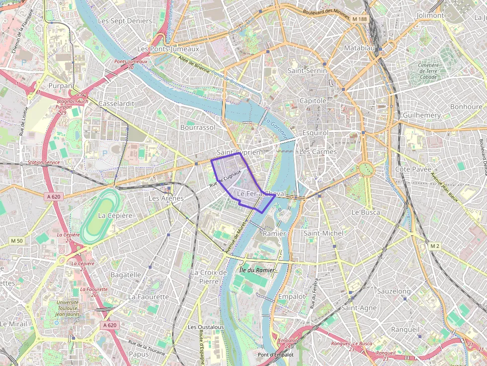 Appartement 68 m² trois pièces à vendre à Toulouse