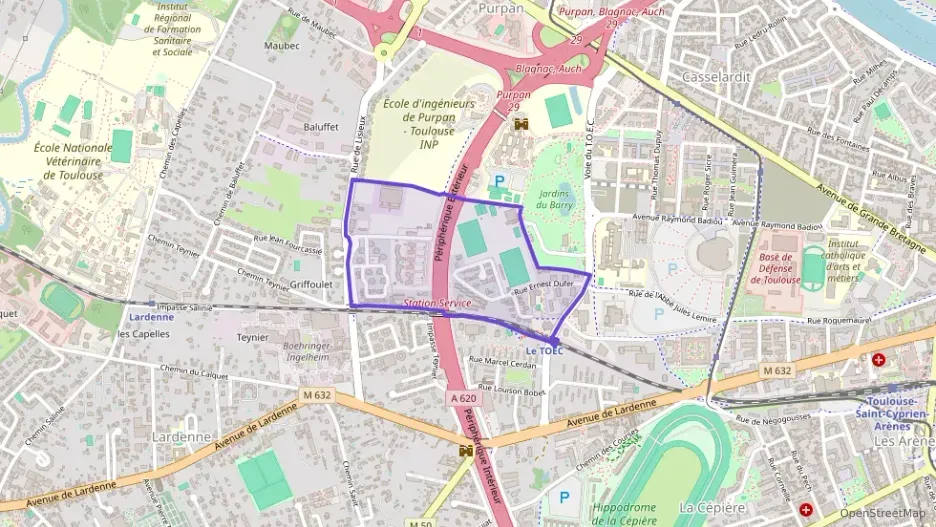 Appartement 23 m² une piece à vendre à Toulouse