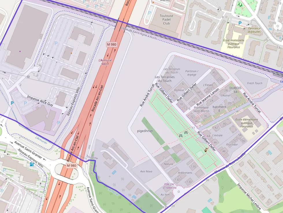 Appartement 94 m² quatre pièces à vendre à Toulouse