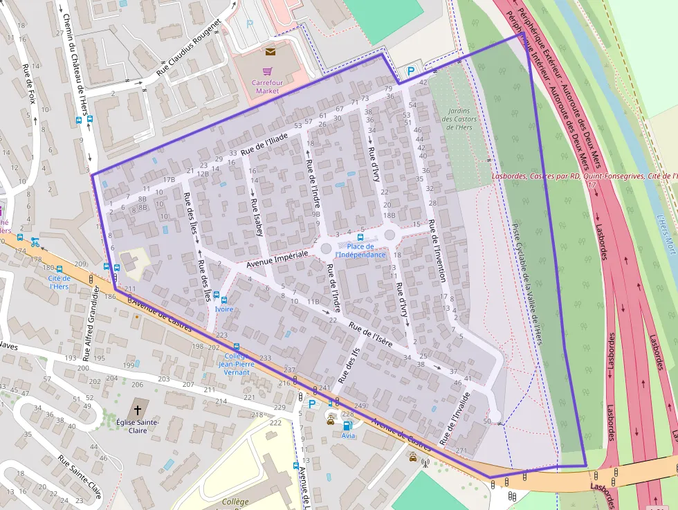 Appartement 44 m² deux pieces à vendre à Toulouse