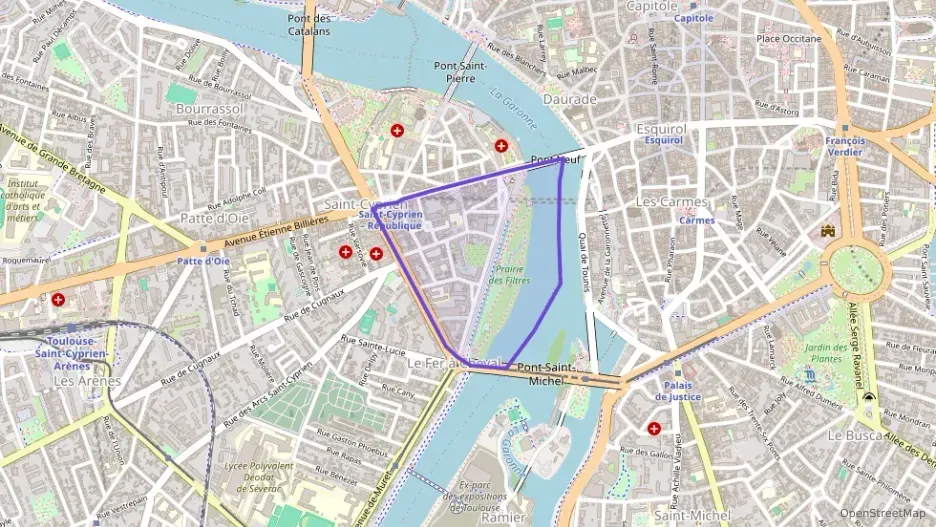 Appartement 58 m² trois pièces à vendre à Toulouse Appartement 58 m² trois pièces à vendre à Toulouse