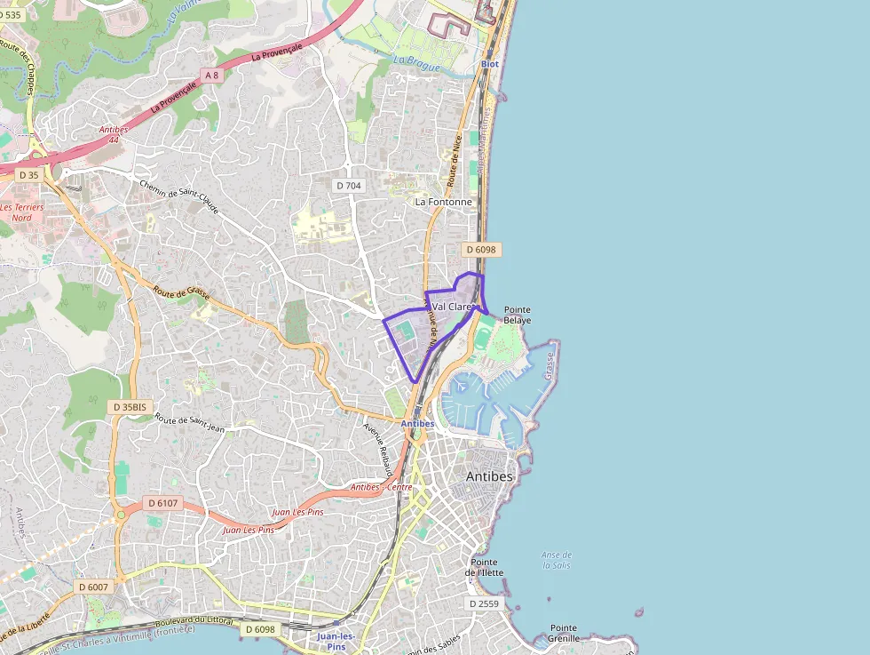 Appartement 32 m² une piece à vendre à Antibes