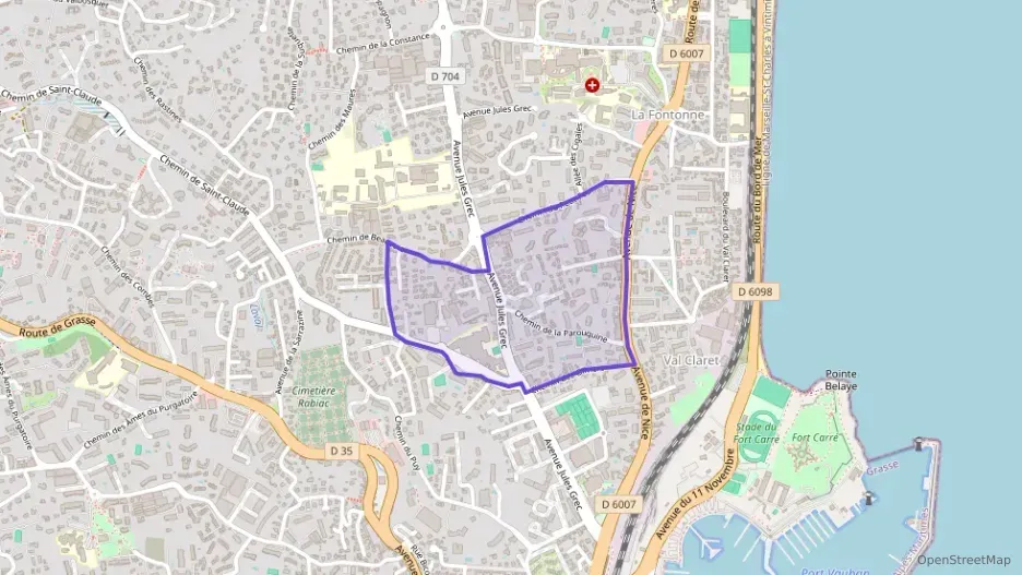 Appartement 68 m² trois pièces à vendre à Antibes