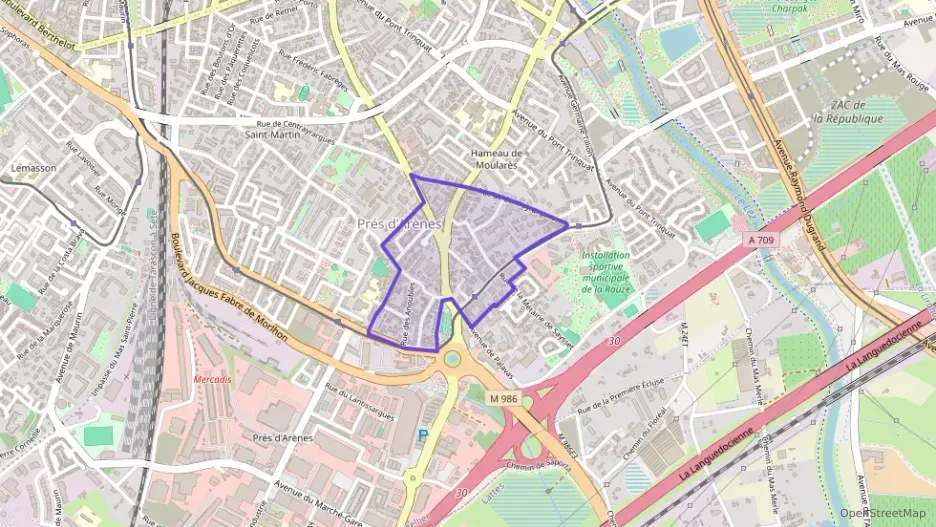Appartement 44 m² deux pieces à vendre à Montpellier